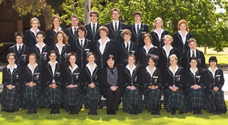 Senior School Choir, 2009.